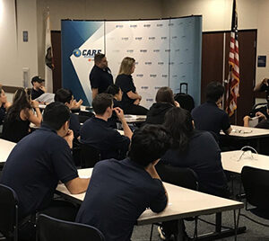EMT training in an evening emt course in Orange County